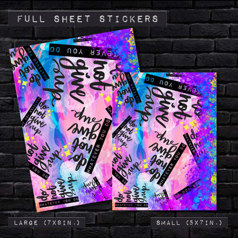 Full Sheet Stickers |May 2023|
