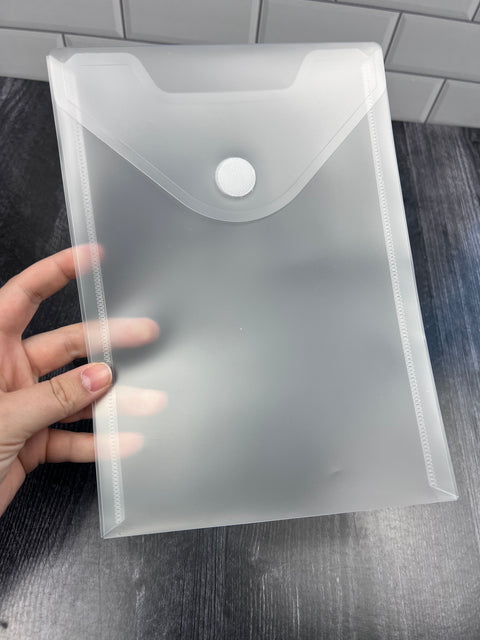 Plastic Envelopes |Sticker Storage|